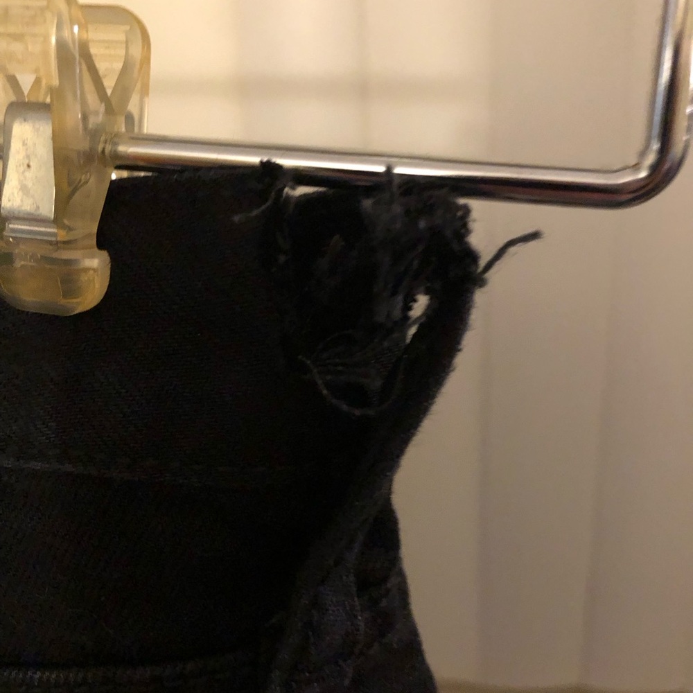 Zara Black Bootcut High-Rise Trousers - Picture 6 of 7